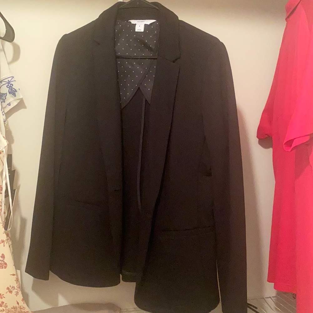 Black blazer jacket